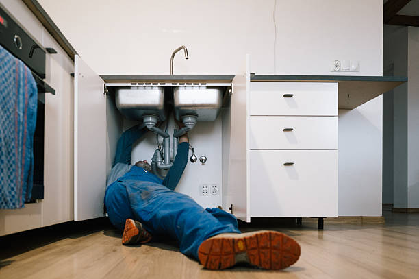 Professional Emergency Plumber technician working in Wake Forest, NC